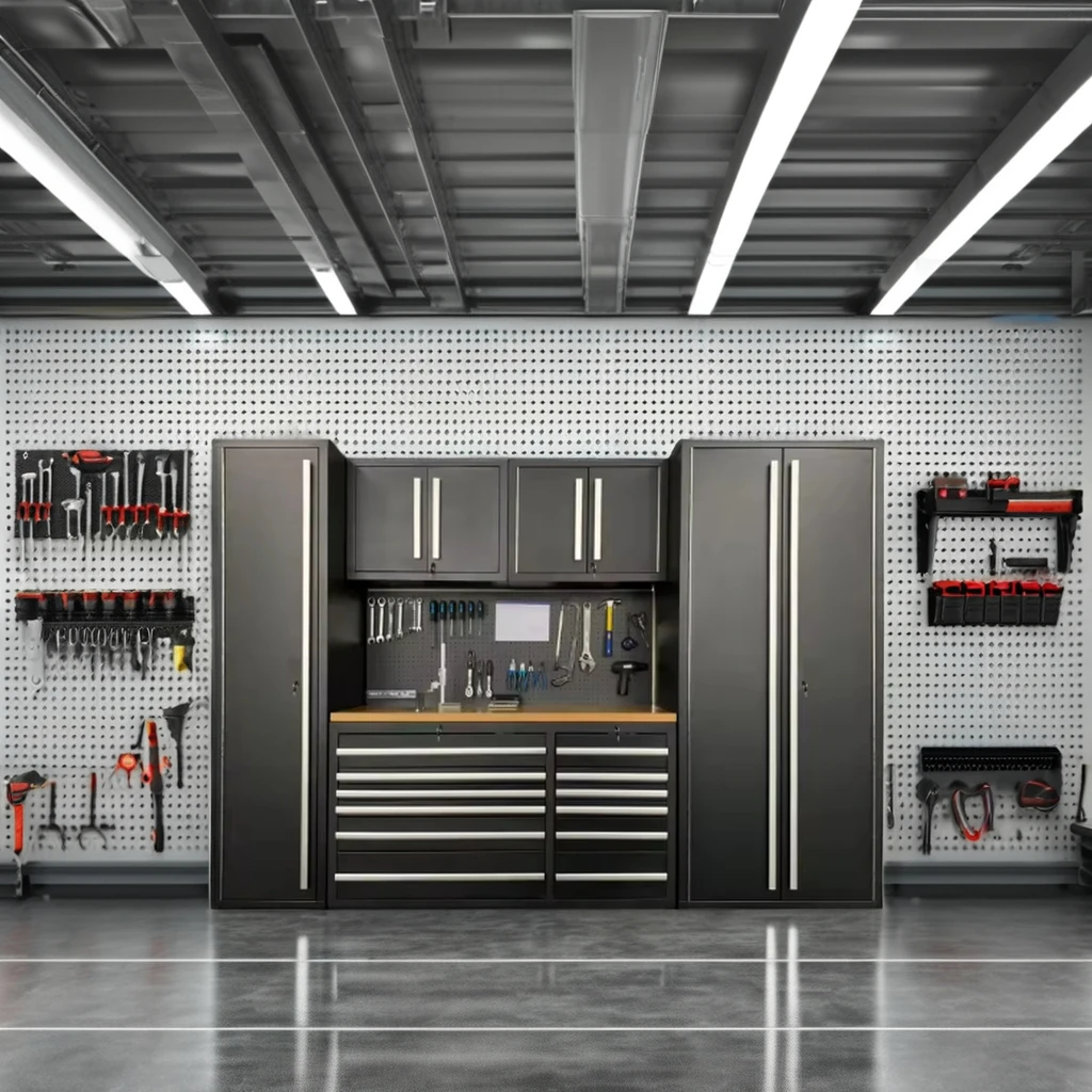 JZD Workshop Toolbox из нержавеющей стали Workbench гаражные Шкафы для инструментов эффективного хранения