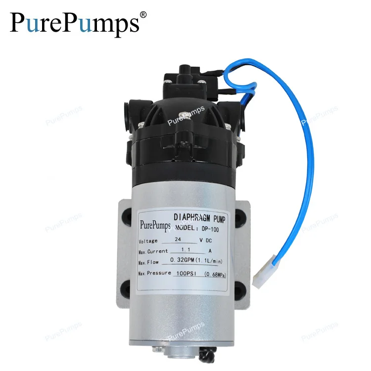 100psi high pressure Aquatec style 0.32GPM auto drinking water membrane chamber booster system diaphragm pump