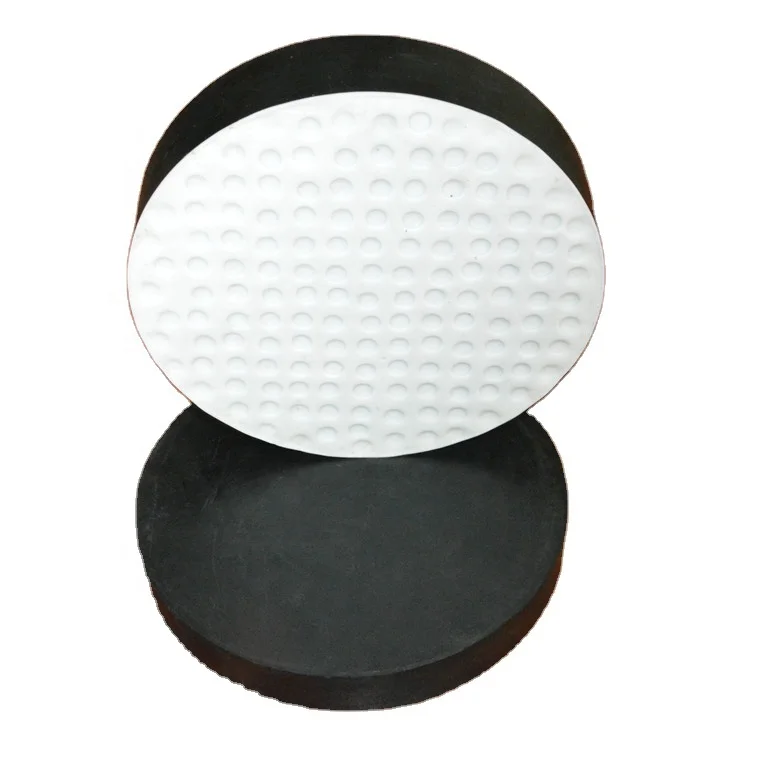 Elastomeric Neoprene Rubber Bearing Pad / antivibraton bearing pad for Bridge and Building