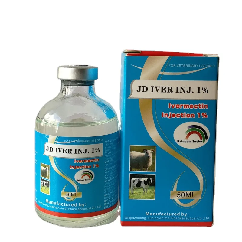 
Veterinary medicine for sheep goat cow ivermection injection for cattle 100ml 