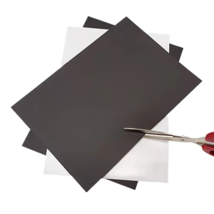 Custom Free Samples Isotropy and Anisotropy Magnetic Vinyl Rolls Magetic Foil in rolls for Sublimation magnet sheets