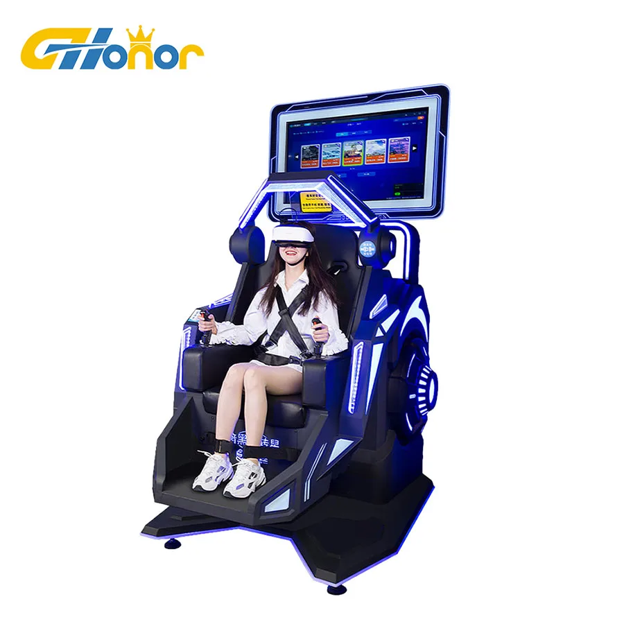 Indoor Vr Game Machine Simulator Vr Flight Simulator 9D Virtual Reality Game Machine