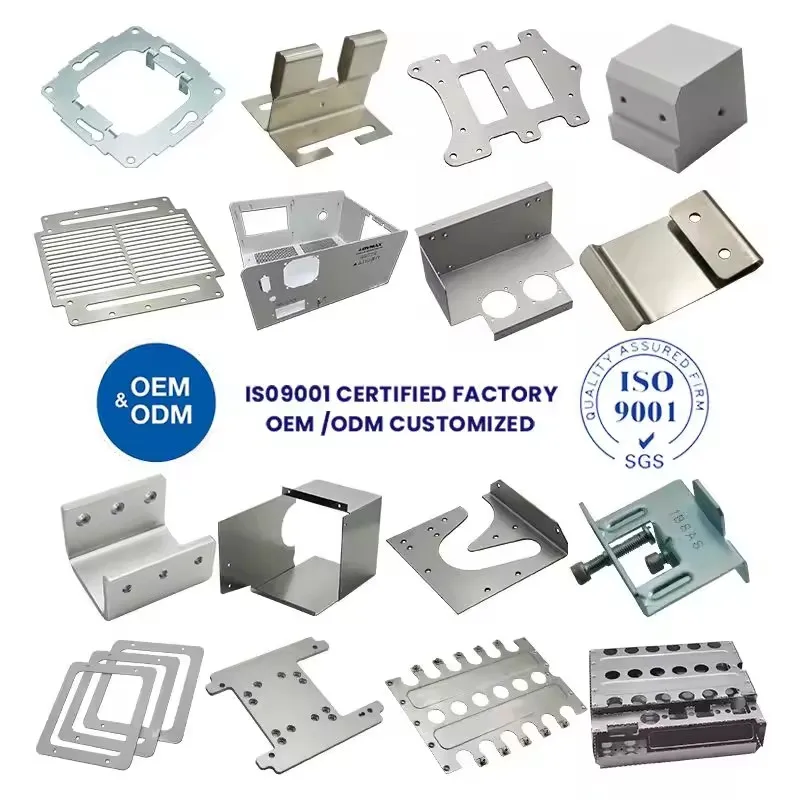 Custom Stainless Steel Sheet Stamp Works Thin Metal Stamped Sheet Parts Stamping Process