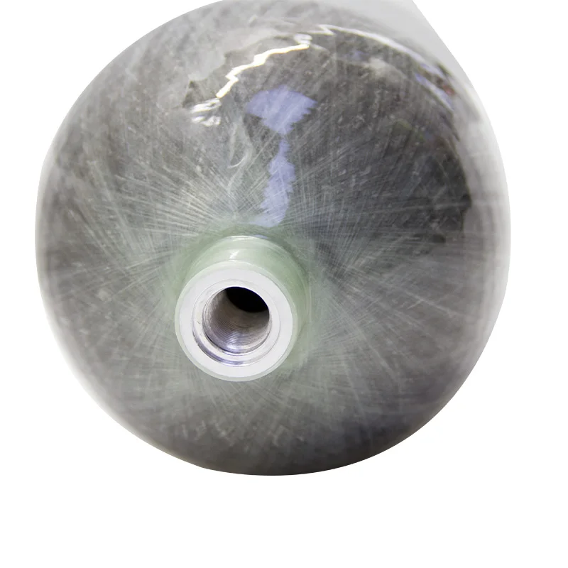 Acecare 9L CE High Pressure 300Bar 4500psi Carbon Fiber Gas Cylinder for Paintball/SCUBA/SCBA/EEBD/Breathing Oxygen Cylinder