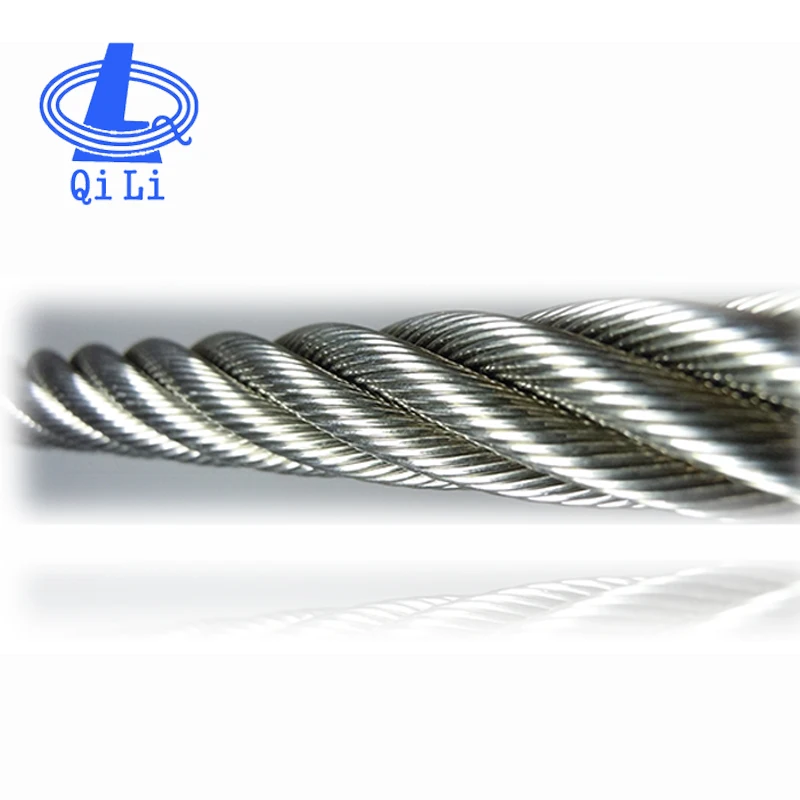 Stainless 8*36S steel wire rope for Woodworking sheaves