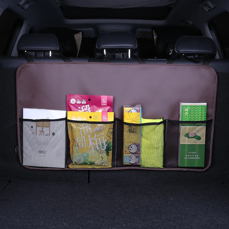 Multi-functional design variety pocket bag car backseat storage organizer bag