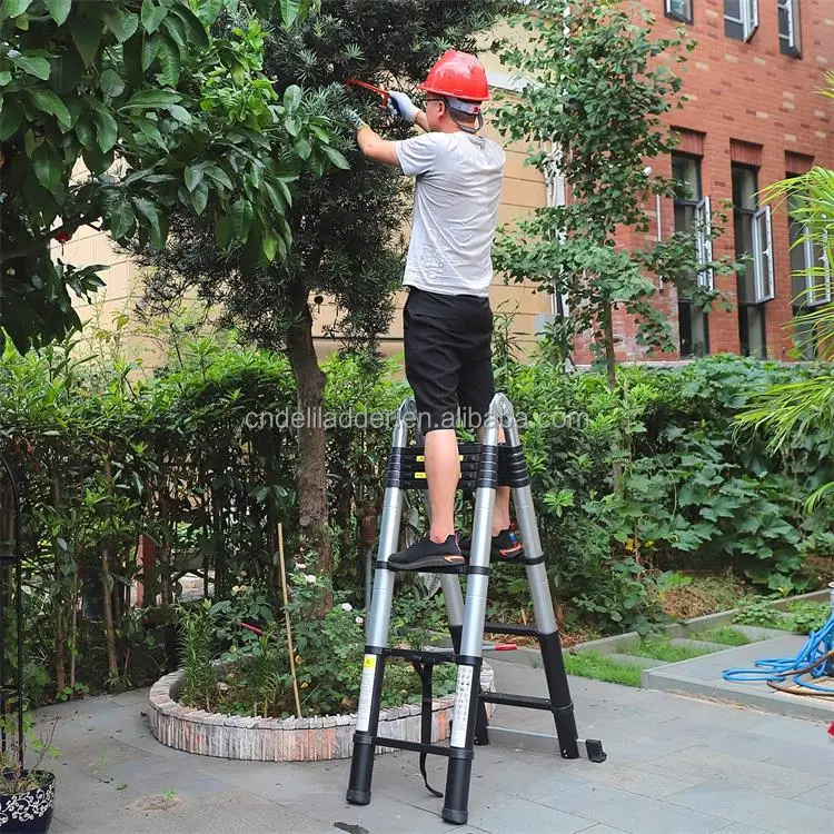 2.5+2.5m soft close ladder