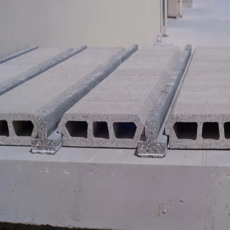 Precast prestressing Concrete T beam making Machine for roofing block flooring system