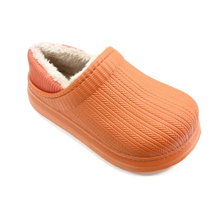 
Garden plush winter clogs for adults and kids 