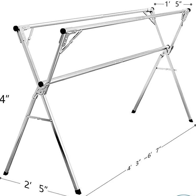 Новинка 2022 легкая подвесная вешалка для одежды из нержавеющей стали портативная сушилка домашнего использования