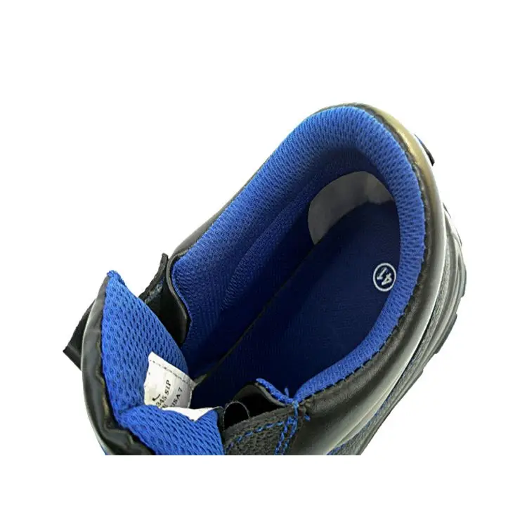 Custom oil water resistant anti static impact proof steel toe cap womans work boots kasut safety shoes work