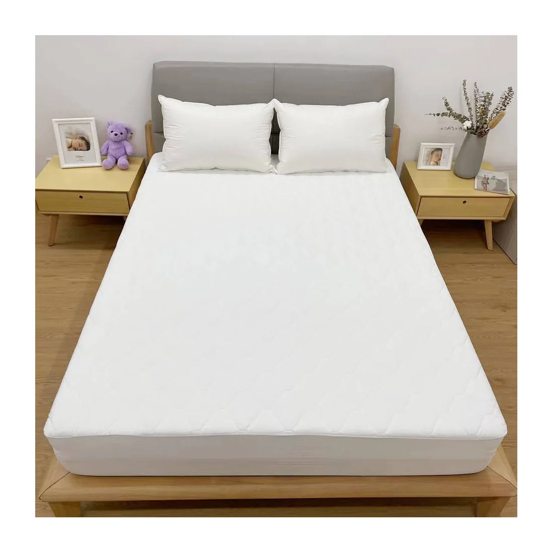 Ready to Ship Quilted  Waterproof Mattress Protector Single, Double, King, Super King Size
