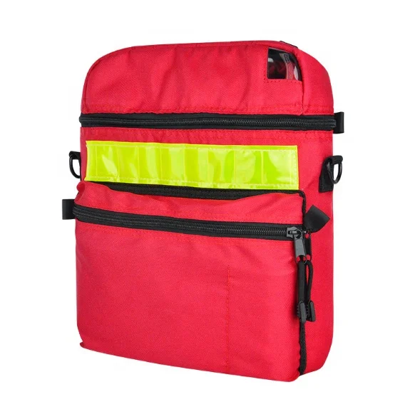 Nylon Soft AED Bag Carry Defibrillator with Handle and Shoulder Strap for First Aid Use