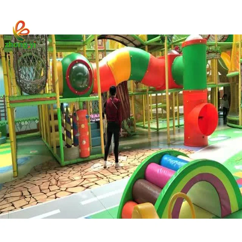One-Stop Service Large Maze Playland Soft Park Kids Play Center Children Indoor Playground Equipments for Shopping Mall