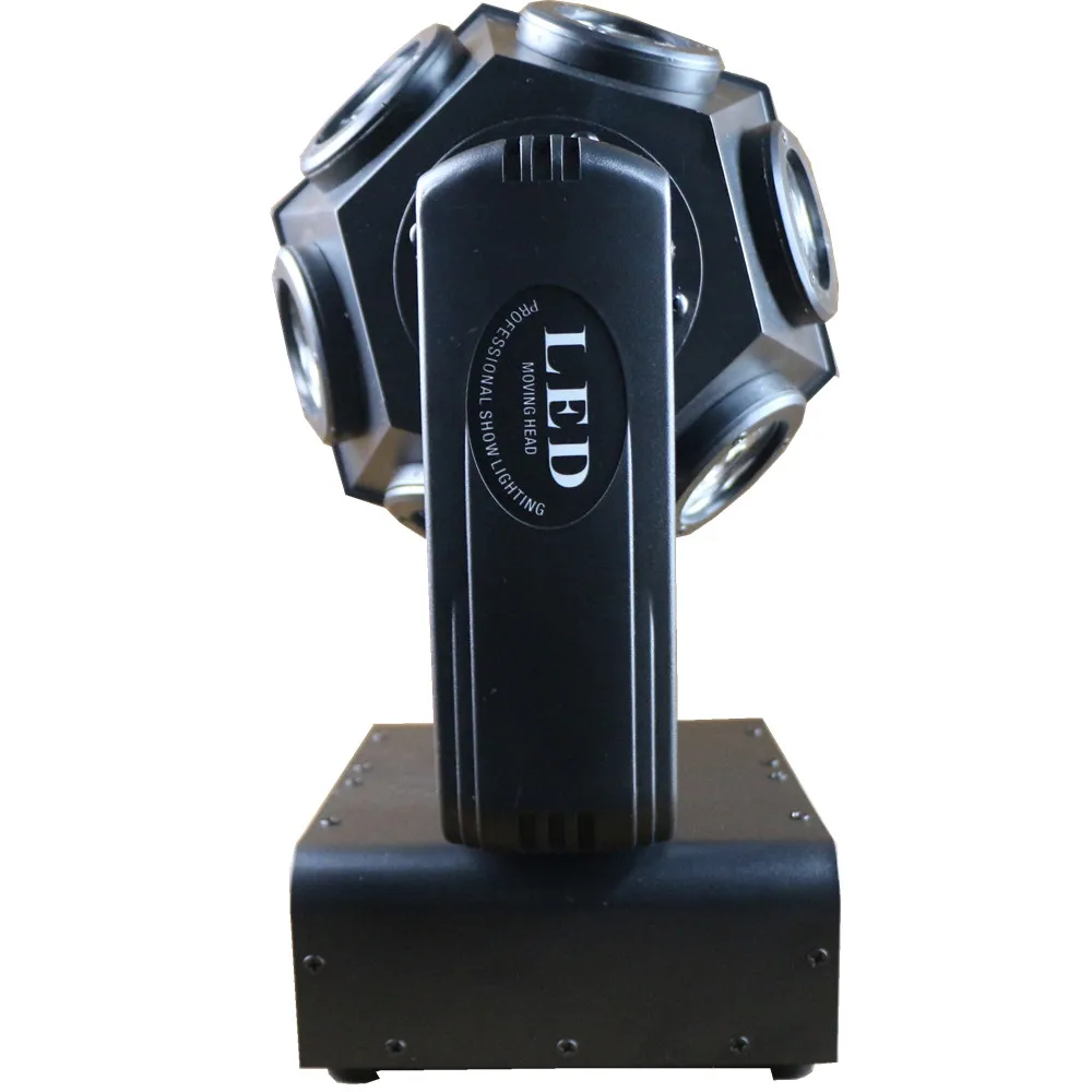 High Quality 12 Piece *12 Watt Moving Beam 4 In 1 Disco Ball Rotating Dj Stage Effect Lights