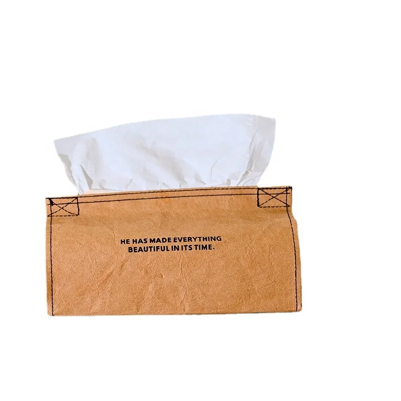 SSG 0.23mm-0.55mm New Environmental Proteltion Packaging Cosmetic Bag Special Paper Washable Kraft Paper