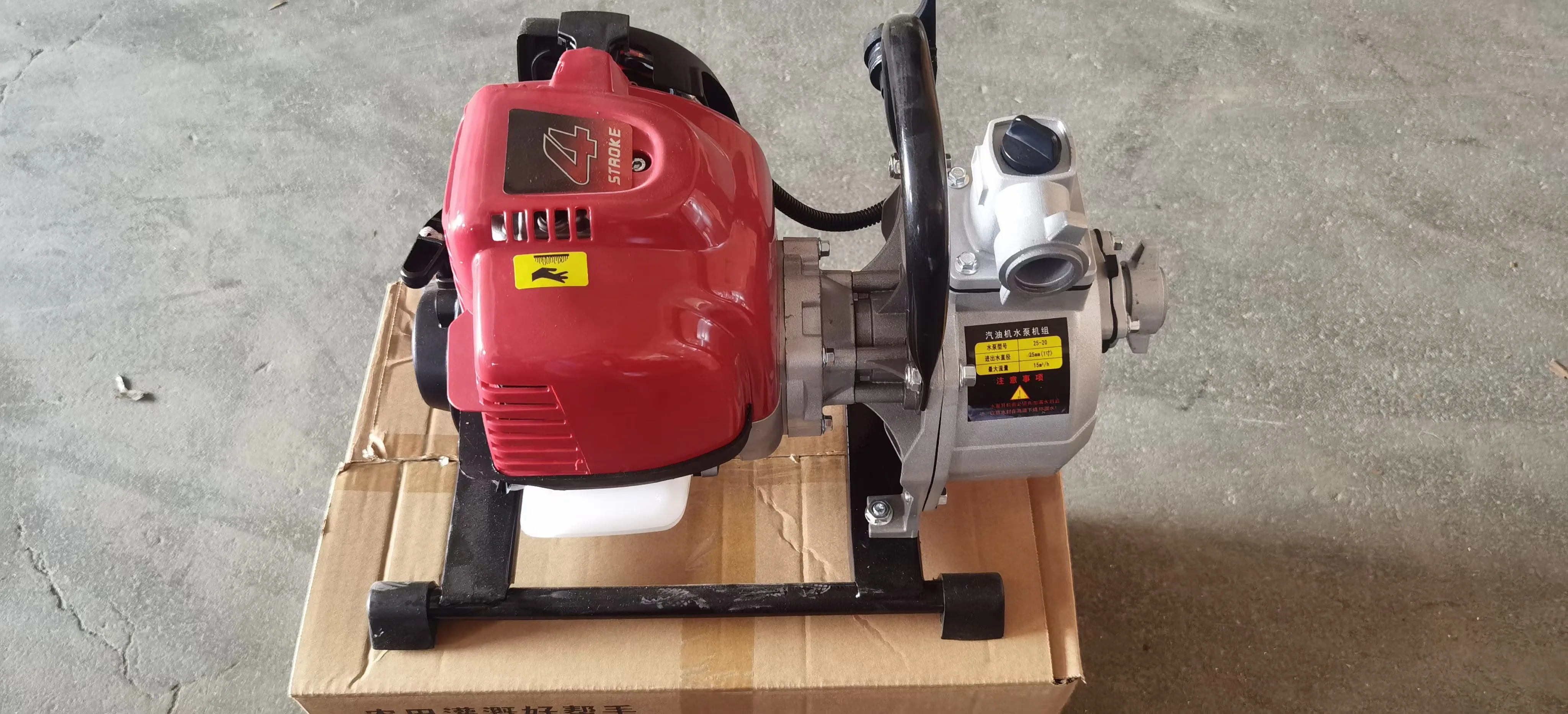 1inch 2 Stroke 4 Stroke TU26 139F GX35 Gasoline 6.5hp 7.5hp Agriculturei irrigation water pump