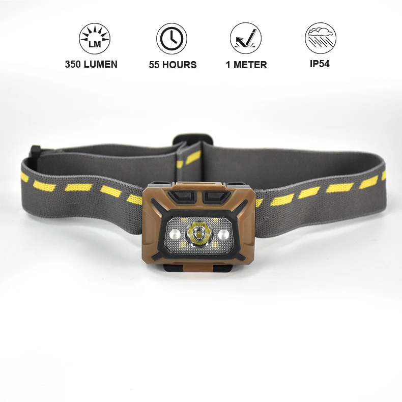 Outdoor portable LED camping light hunting headlights head lamp