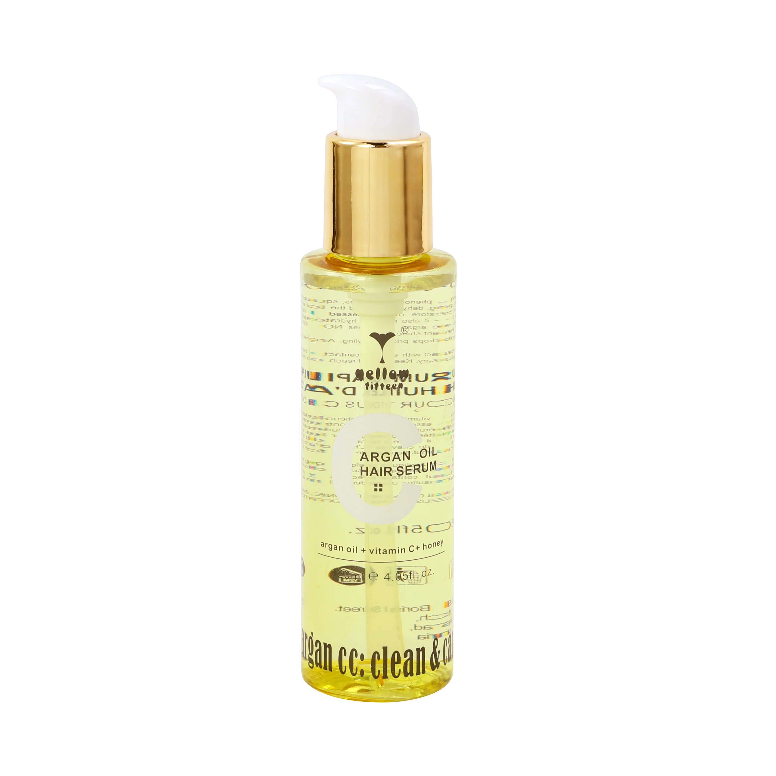 Factory OEM ODM best price hair oil treatment anti frizzy honey argan hair oil serum vitamin E fatty acids