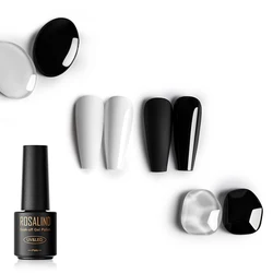 ROSALIND wholesale nail supplies different gel polish private label super white eggshell  color nail gel polish set nail art