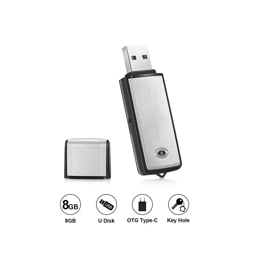 JNN X09 u-диск цифровой мини аудио диктофон 8 ГБ/16 Гб Профессиональный Запись голоса диктофон USB ручка с функцией записи