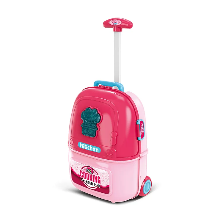 Three Generations Kitchen Utensils Dressing Table Toy Trolley Case Medical Tools Trolley Case Play House Kids Toys