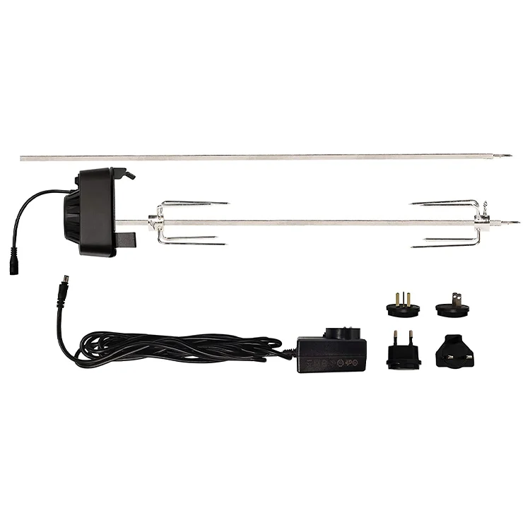 Hot Selling Bbq Tools Rotisserie Kit Universal Heavy Duty Roasters With Motor