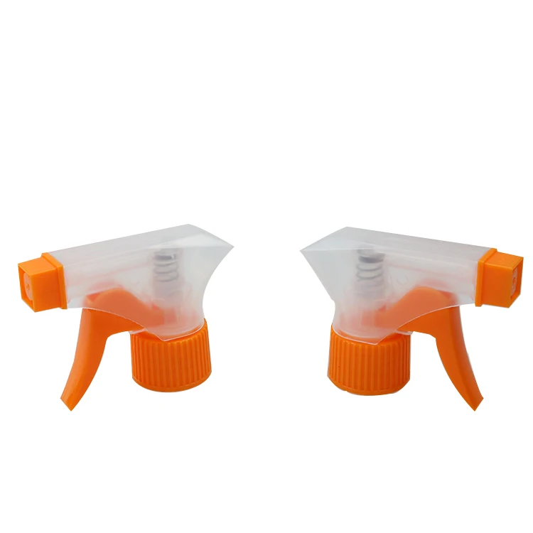 Custom color screw nozzle 28mm trigger spray heads for house cleaning