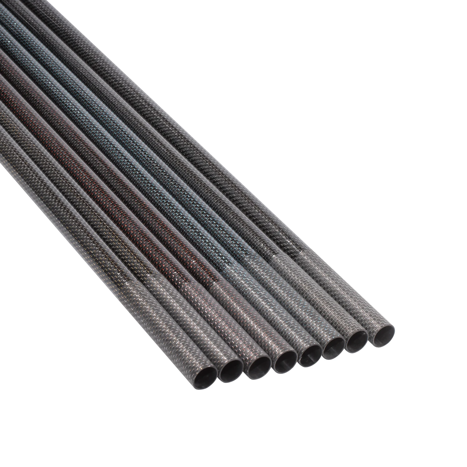 3K Carbon Fiber Tube 12mmx10mmx200mm RC 12mm OD, 10mm ID, 200mm length