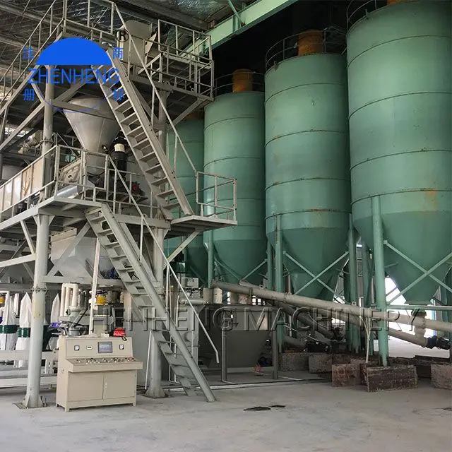 Pakistan Small Mini 10T/H 15Ton/H Dry Mix Mortar Mixture Machines Automatic Powder Mixed Mixing Production