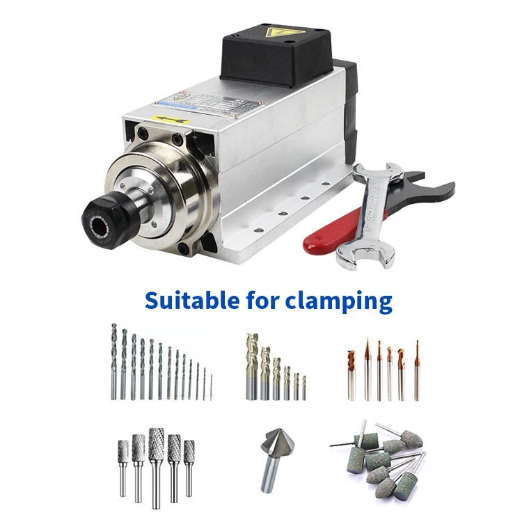 cnc spindle motor suppliers 2.2KW 18000rpm er20 spindle motor for woodworking machine