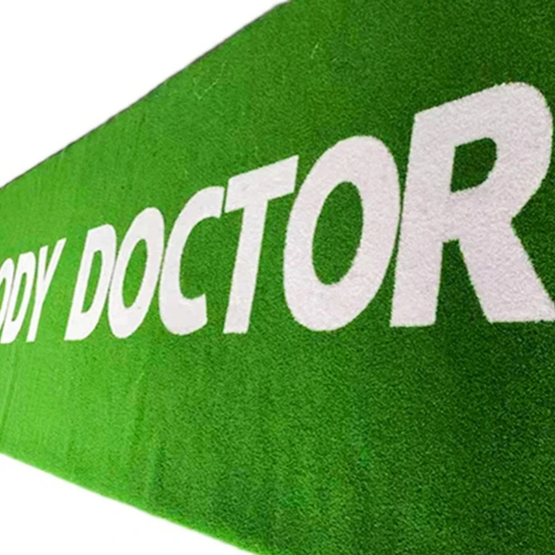 High Density Gym Flooring Turf Pull Sled Turf Meter Marked Gym Artificial Grass