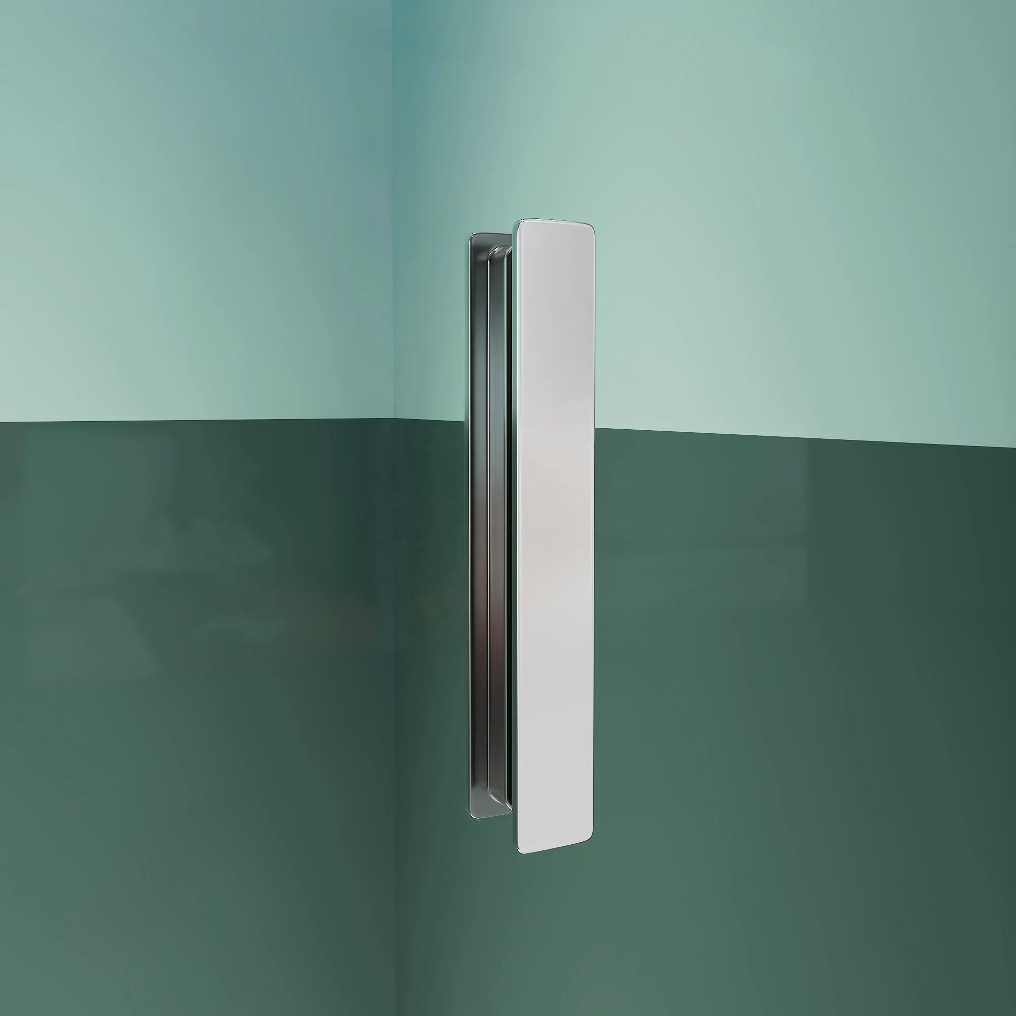 Exceed Hot Sale Modern Tempered Glass Bathroom Door