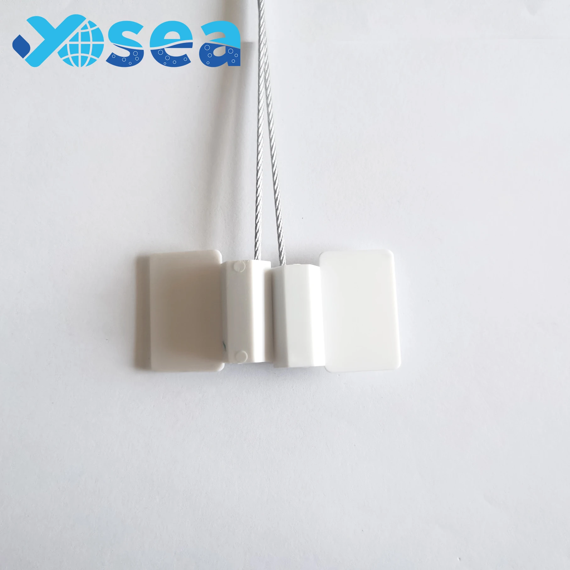 adjustable ez loc security pull tight cable wire seal lock with bar code