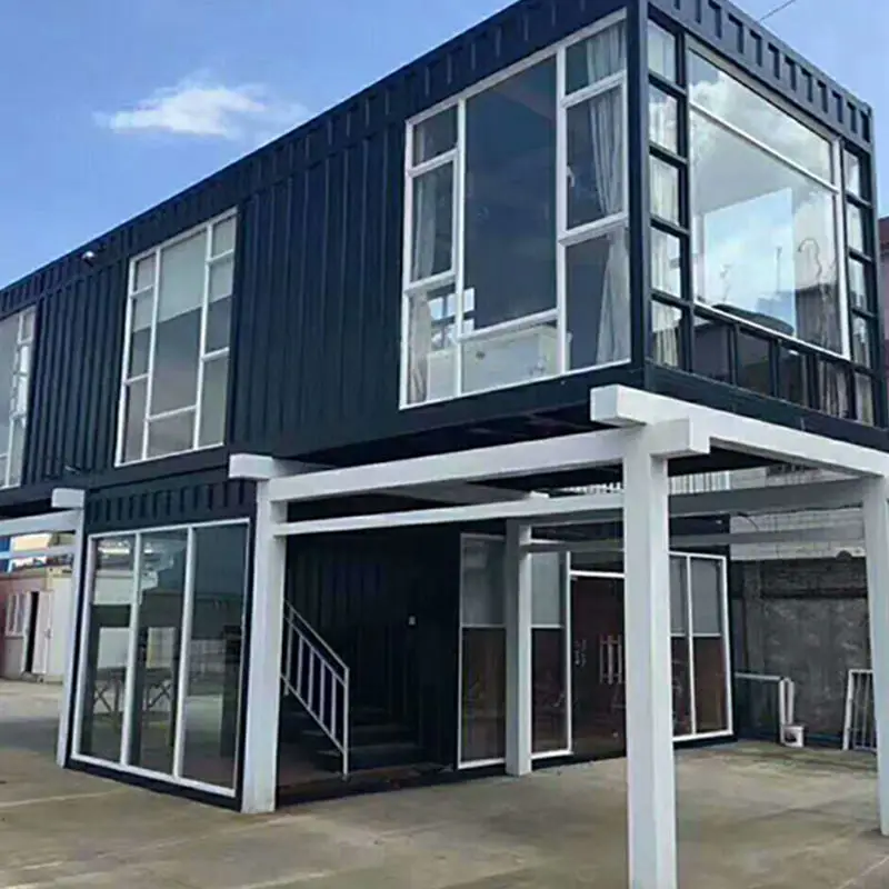 Modern Portable Office Building Fast Build Low-Cost Flat Pack Container House Garden Construction Prefab Greenhouses Outdoor Use