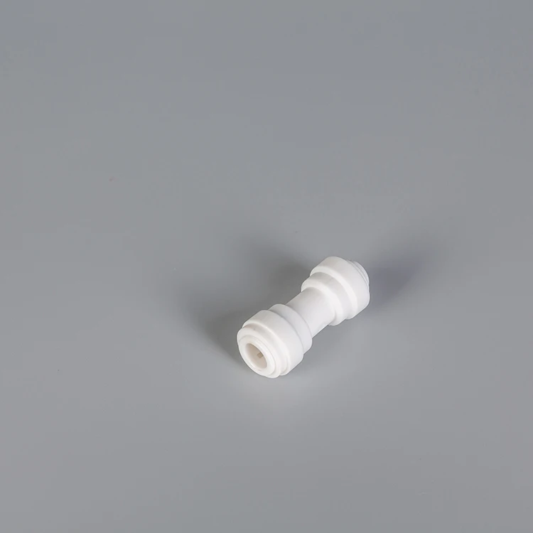 High quality 1/4-1/4 Straight Push Water Filter Connect Quick Plastic Fitting Connector