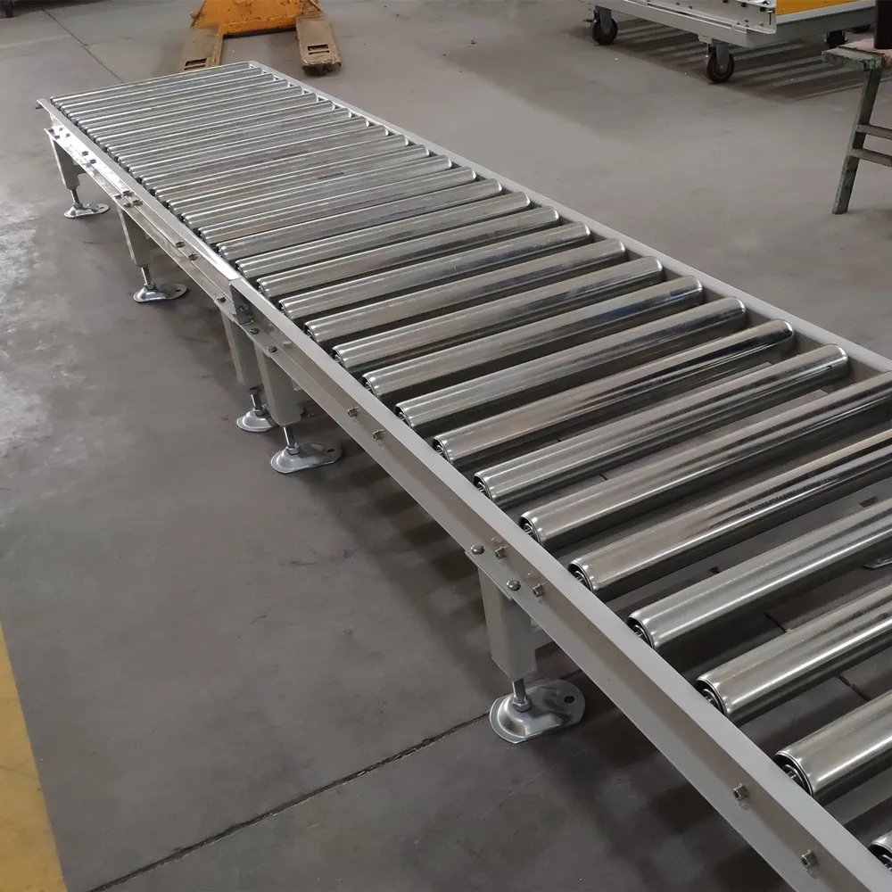 Carbon steel gravity roller conveyors Technical Video