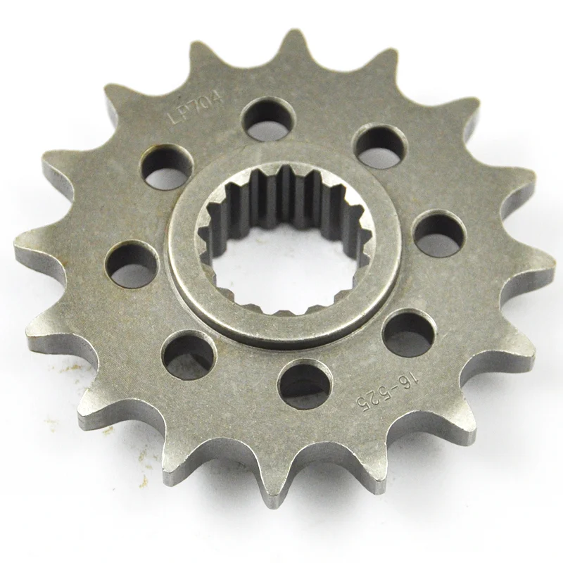 Custom Steel Small CNC Machining Part Motorcycle Front Sprocket