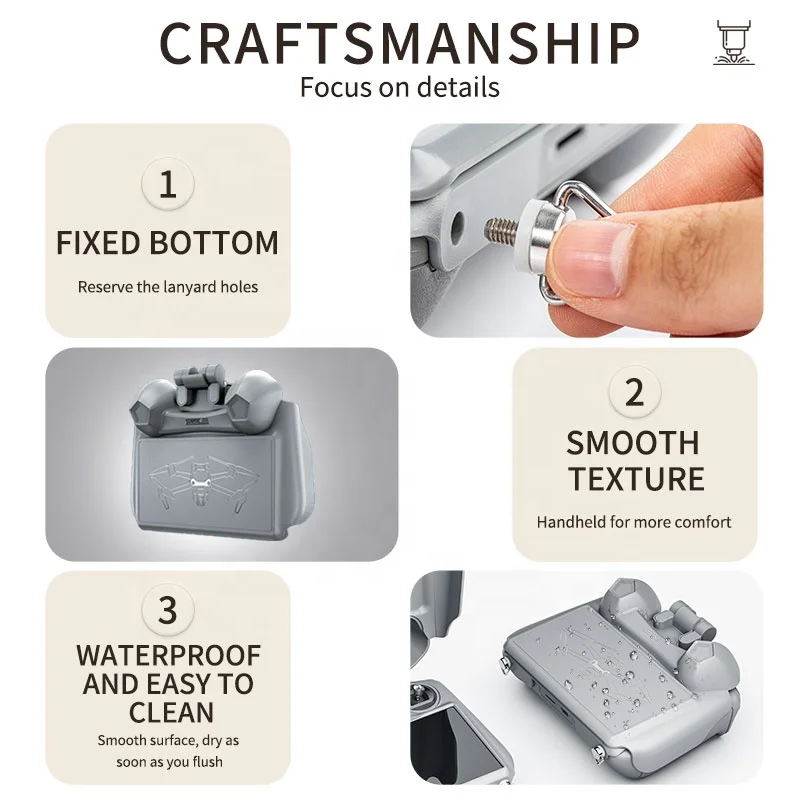 STARTRC Foldable Air 3 RC2 Joysticks Protector Sunshade Sun Hood for DJI Mini 4 Pro DJI RC2 Remote Controller drone Accessories