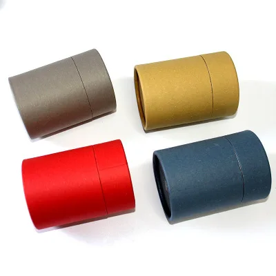 
Customizable dropper bottle round cardboard lip balm/lip Oval Cardboard paper tube food packaging 