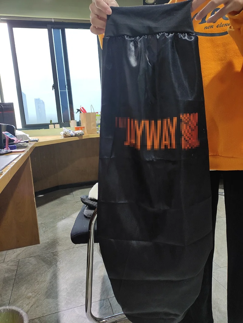 Wholesale Custom Logo  Women Long Bonnets With Wrap Silk Satin Tie Bonnet For Braid Hair braid bonnet with snap