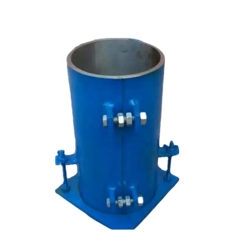 Detachable cylinder mould for making pole fundamen