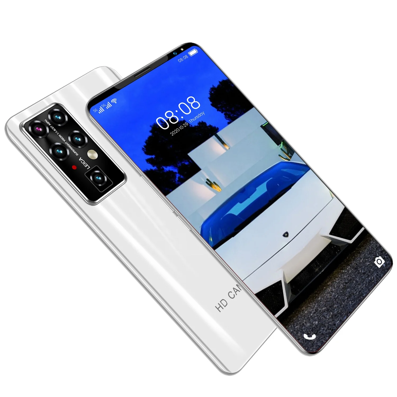 Hot 5.5inch P50 Pro Smartphone 4G 5G Unlock Android Mobile Phone 16GB 512GB Fingerprint Face Unlocked Smart Phone Cellphones