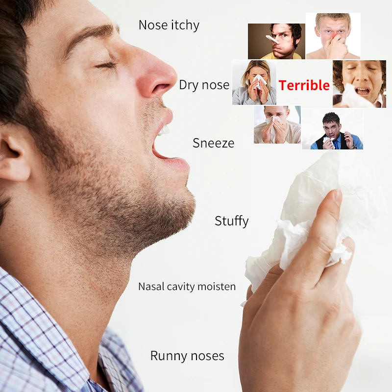 Rhinitis Spray nose blockage bacteriostatic sneeze  allergic rhinitis specific medicine