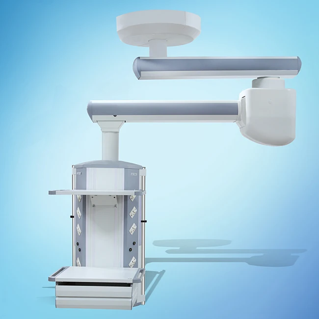 MEDICAL Double Arms Ceiling Medical Pendant Equipment Surgical Room Operation Theatre Steel Electric ICU Standard Gas Pendant