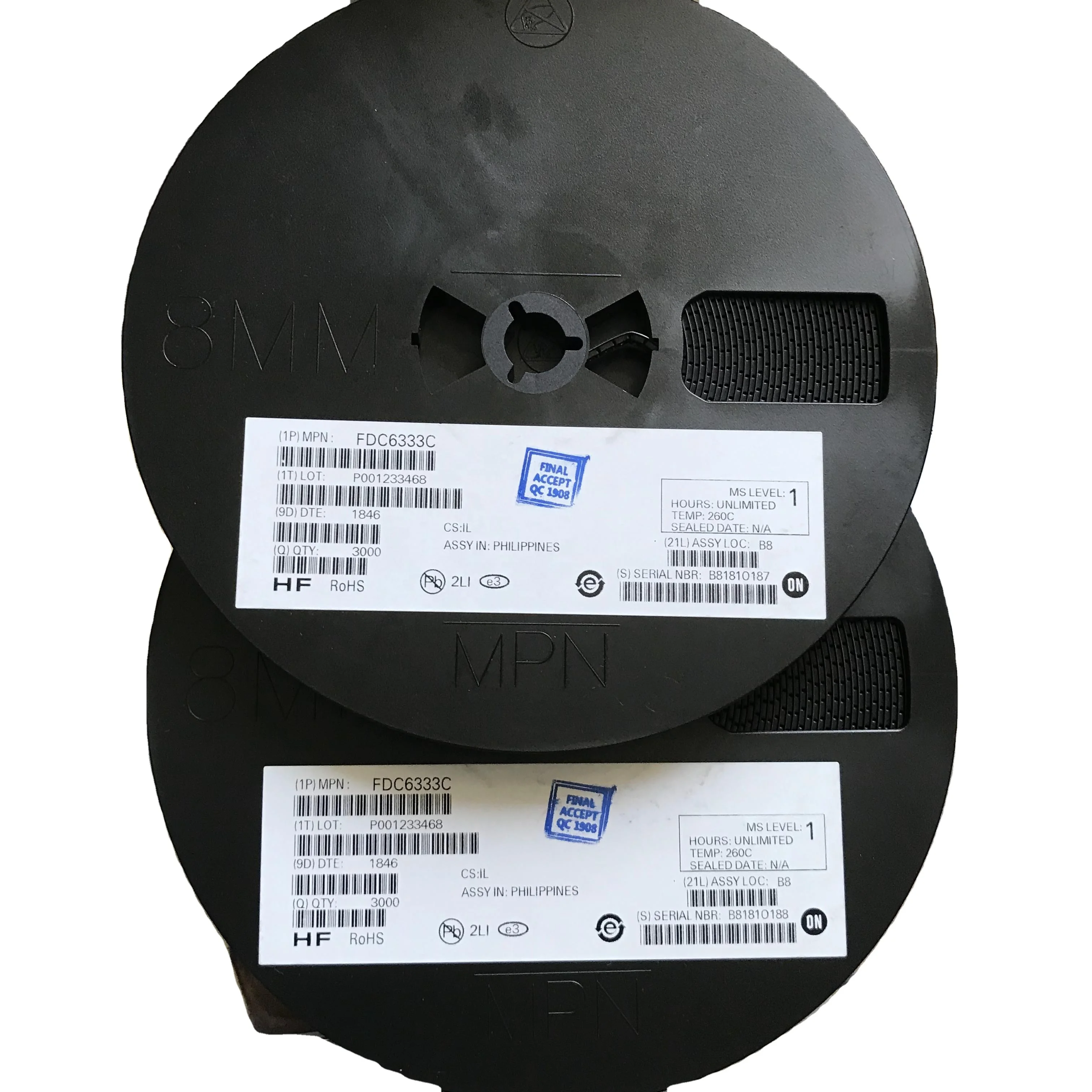 FDC6333C SOT23-6 Electronic components Integrated chips FDC6333C