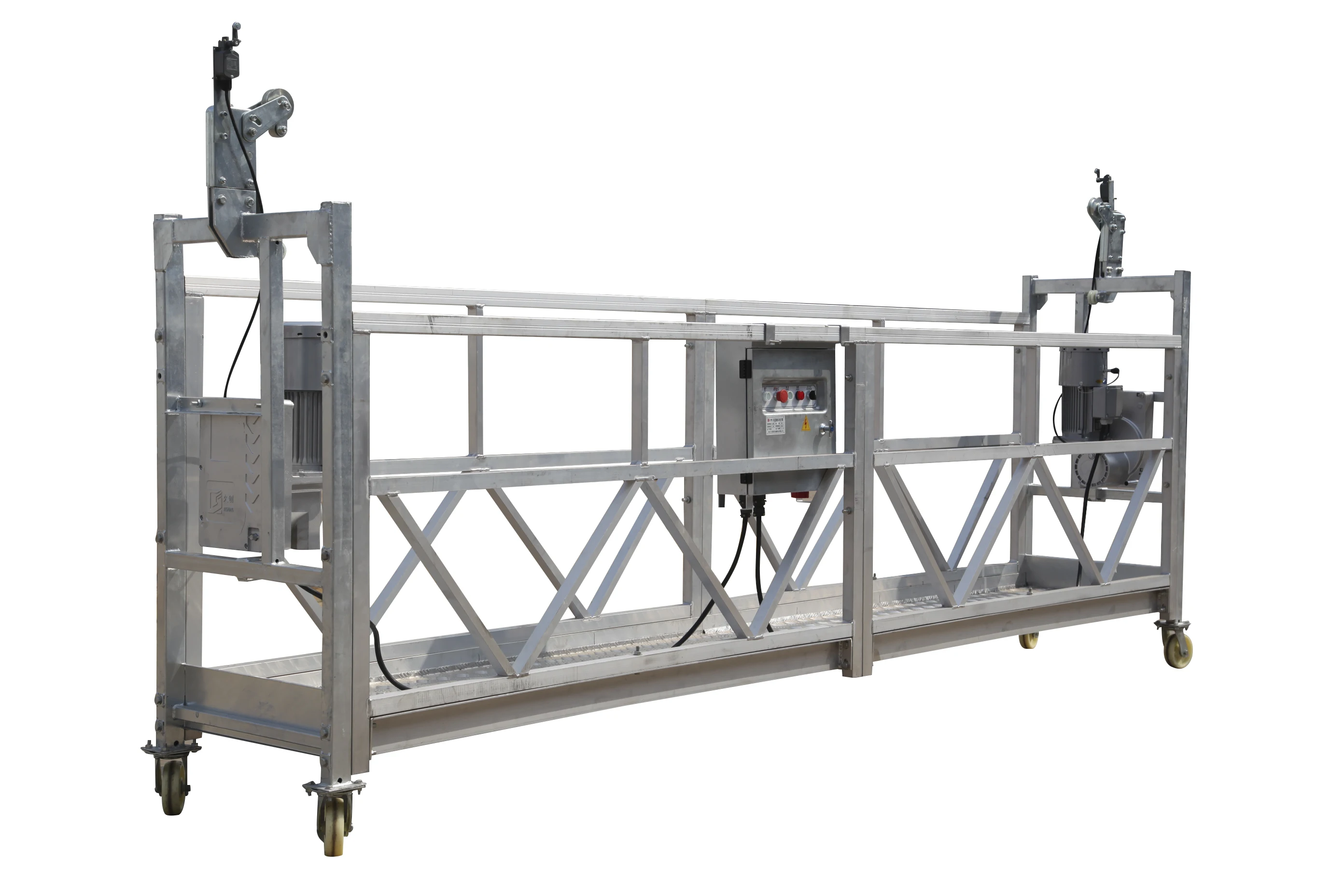 Suspended Platform Hoist For Construction Site External Wall Counterweight Gondola Swing Stage Scaffold