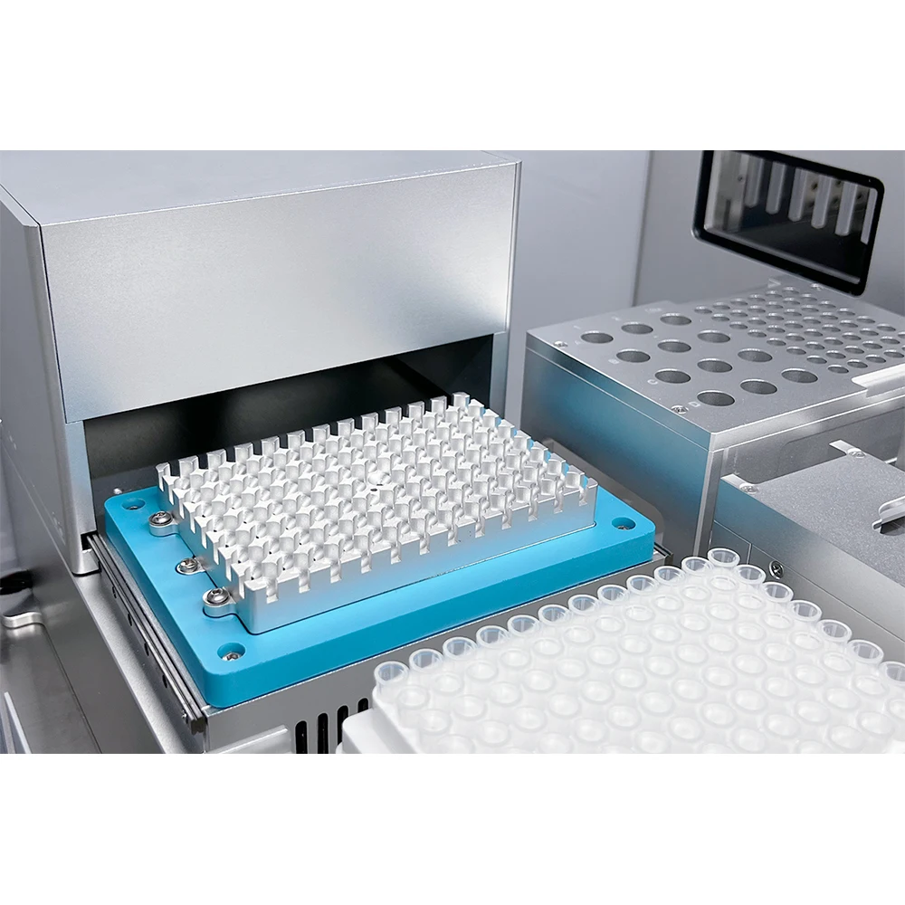 ALLSHENG Auto-Pure 2400 automated nucleic acid extraction pcr set-up workstation