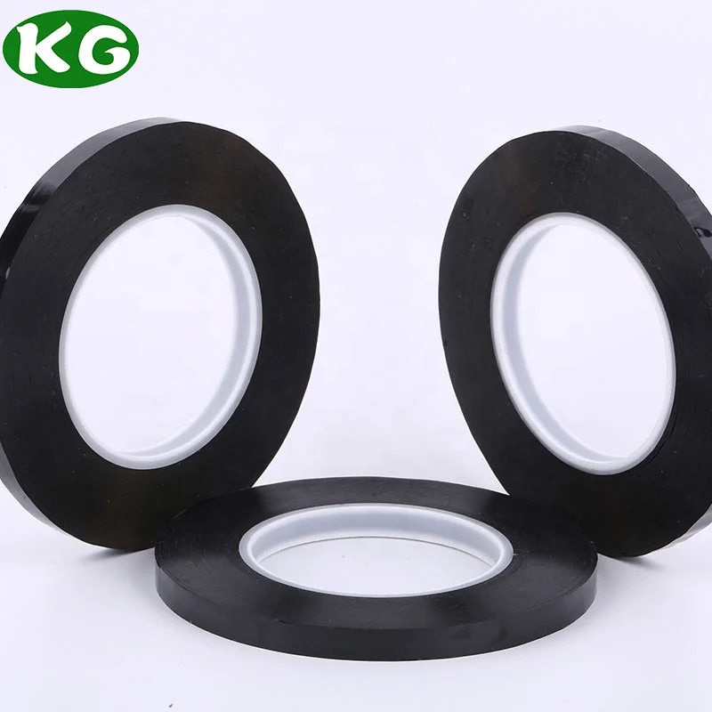 High Temperature Heat Resistant Pi Film 10mm X 33m Black Polyimide Tape