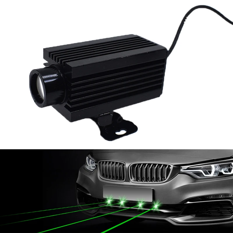 
1pcs truck laser fog light infrared strong light 100MW laser cannon green light decoration lamp refitted radium lamp 